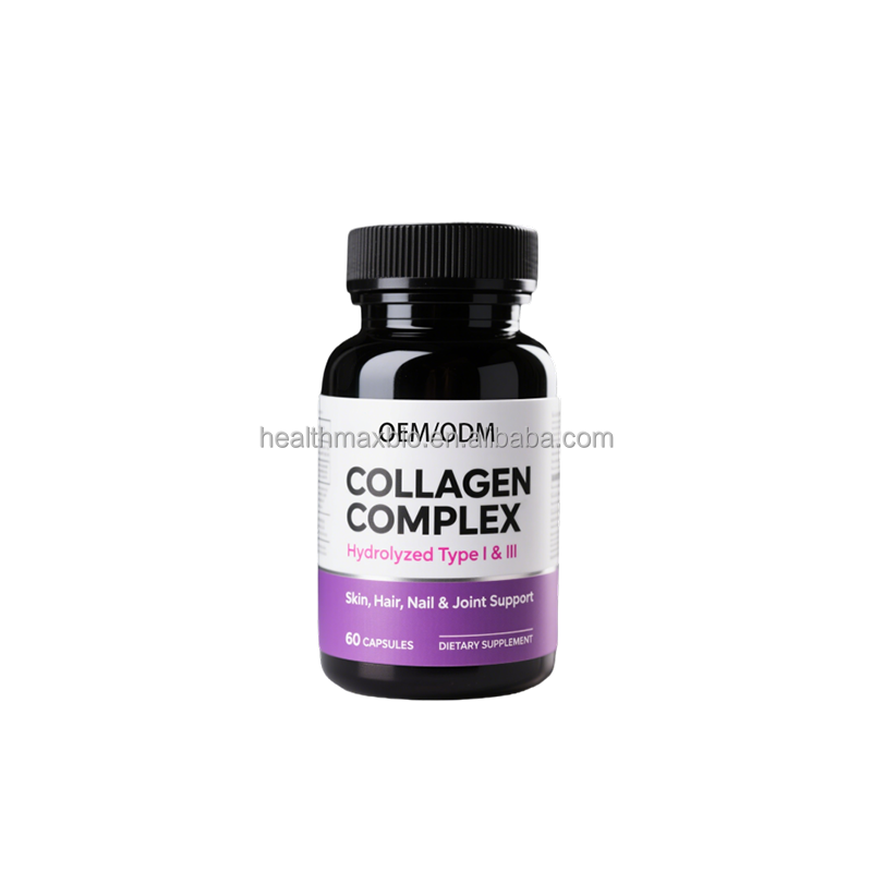 Collagen Complex Capsules Supplier - Custom Private Label Skin Hair Nails Joint