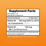 Vitamin D3 K2 Liquid Drops Manufacturer - Customized Strong Bones Healthy Heart Drops