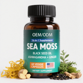 Sea Moss Capsules Supplier - OEM 16-in-1 Immune System Skin Energy Support