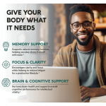 Lion's Mane Capsules Manufacturer - OEM Mushroom Supplement for Brain Wellness