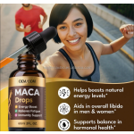 Organic Maca Root Liquid Drops Supplier - Customized Mood Overall Wellness Drops