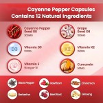 Cayenne Pepper Soft Capsules Supplier - OEM Super Extract Cayenne Pepper Softgels