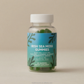 Sugar-Free Irish Moss Gummies Manufacturer - OEM Vegan Immune Digestive Health