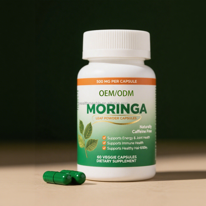Pure Moringa Capsule Factory - Wholesale Hot Selling Vegan Organic Leaf Extract