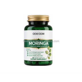 Natural Moringa Detox Capsules Manufacturer - OEM Private Label Energy Metabolism