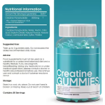 Creatine Monohydrate Gummies Manufacturer - Wholesale OEM 3000mg/5000mg Muscle Building