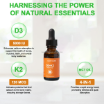 Vitamin D3 K2 Liquid Drops Manufacturer - Customized Strong Bones Healthy Heart Drops