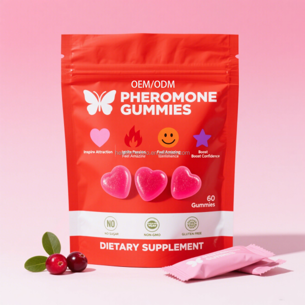 Pheromone Gummies Supplier - Best Selling Dietary Fiber Supplement for Adults