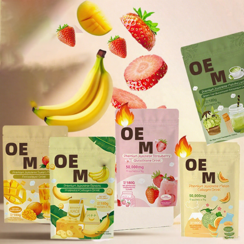 Beauty Collagen Powder Manufacturer - Wholesale Hydrolyzed 6 Flavor Drink Powder