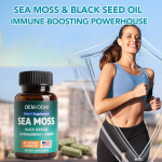 Sea Moss Capsules Supplier - OEM 16-in-1 Immune System Skin Energy Support