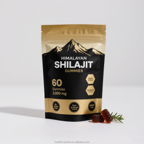 Himalayan Shilajit Gummies Factory - Private Label Sugar Free Ashwagandha Blend