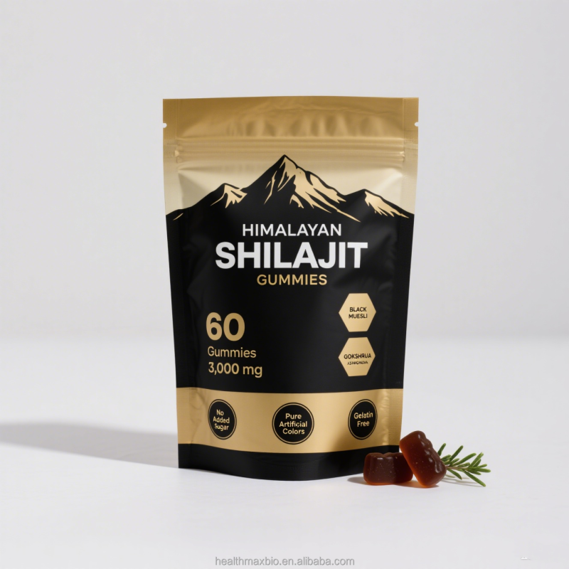 Himalayan Shilajit Gummies Factory - Private Label Sugar Free Ashwagandha Blend