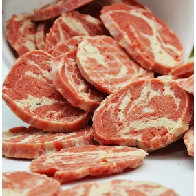 狗零食供应商-OEM三文鱼鳕鱼片干零食