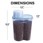 Pet Food Container Supplier - OEM Waterproof Storage Measuring Cup