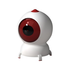 Cat Toy Manufacturer - App-Controlled Rechargeable Cat Laser Toy with Auto Rotating Modes Interactive Indoor Play