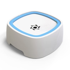 Water Bowl Factory - Anti Spill Pet Bowl No Spill Dog Water Bowl Cat Fountain Design 1.2L Floating Water Fountain