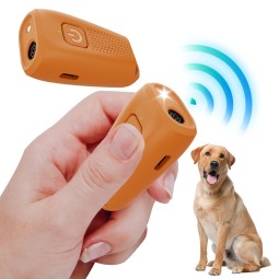 Dog Repeller Supplier - 2025 New Design Mini Rechargeable Ultrasonic Dog Repeller Indoor/Outdoor Bark Deterrent
