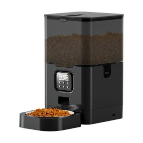 Smart Feeder Supplier - 2025 Smart Pet Feeder Automatic 4L/6L Capacity WiFi APP Control Dual Power Supply Voice Recorder