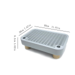 Cat Litter Box Supplier - Hot-Selling Extra-Large Plastic Cat Litter Box Anti-Sand Anti-Splash Features Universal