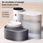 Pet Fountain Factory - 3L Automatic Tilting Electric Fountain Smart Water Dispenser for Pets Dogs Other Animals