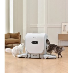 Cat Toilet Supplier - Intelligent Automatic Cat Litter Box with 101L Ultra Large Space Self Cleaning