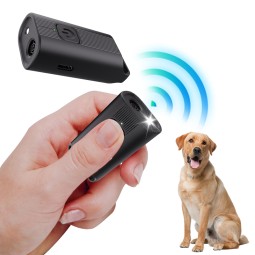 Ultrasonic Device Manufacturer - 2025 Mini Rechargeable Ultrasonic Dog Repeller Auto Detection Bark Deterrent Waterproof