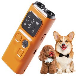 Dog Trainer Manufacturer - Ultrasonic Anti-Barking Trainer for Dogs Guard LED Light Motion Activated Portable