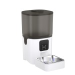 Pet Feeder Manufacturer - 2025 Stainless Steel Automatic Pet Feeder with Camera Smart Portable 6L Large Capacity Dog