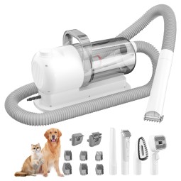 Pet Grooming Kit Factory - 2025 Portable Pet Grooming Vacuum Kit Stainless Steel Dryer and Trimmer Machine