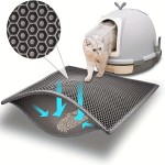 Cat Litter Mat Supplier - OEM EVA Anti-Takeout Splash