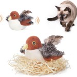 Cat Teaser Supplier - OEM Automatic Plush Simulation Bird