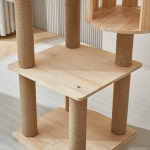 Cat Climbing Frame Manufacturer - OEM Solid Wood Space Capsule