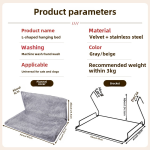 Cat Hammock Supplier - OEM L-Shaped Hanging Rack Shelf