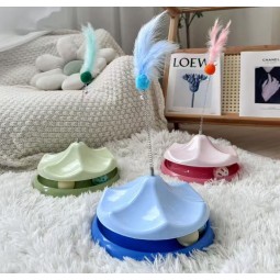 互动猫玩具工厂-自嗨羽毛逗趣轨道