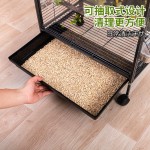 观赏鸟笼工厂-田园金属别墅按钮闭合