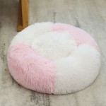 双色宠物窝生产商-毛绒温暖防滑毛毡