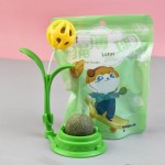 猫薄荷球玩具工厂-旋转薄荷花铃环保
