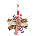 Parrot Swing Supplier - Wood Nylon Climbing Ring Plush