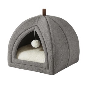 Custom Pet Cave Bed Manufacturer - OEM Logo Christmas Deer Shape