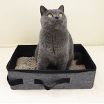 便携猫砂盆生产商-20升可折叠易清洁