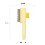 双面猫梳工厂-定制狗刷解结