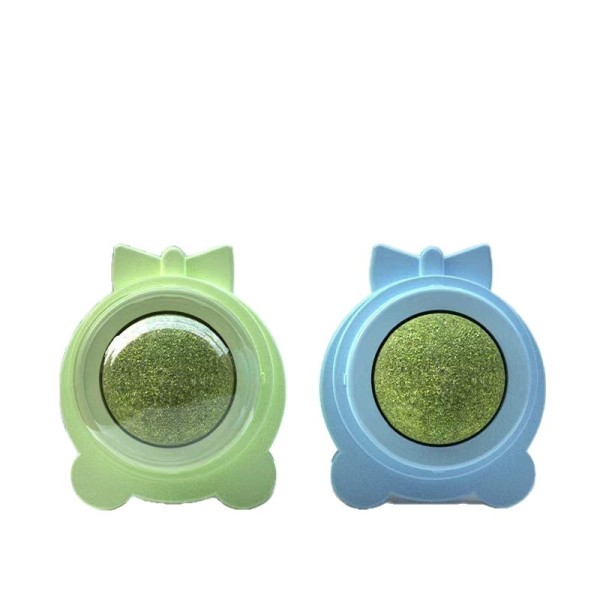 互动猫玩具生产商-塑料熊耳薄荷球