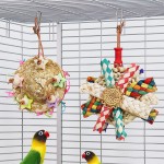 Parrot Swing Supplier - Wood Nylon Climbing Ring Plush