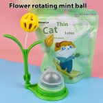 猫薄荷球玩具工厂-旋转薄荷花铃环保
