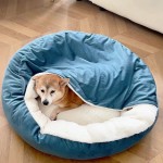 宠物犬舍盖工厂-舒适柔软毛绒壳窝
