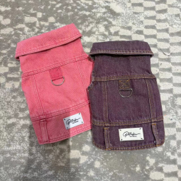 狗夹克供应商-水洗棉质牛仔经典冬季