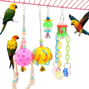 Parrot Cage Perch Supplier - Wooden Branches Frosted Claw Stick