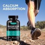 Magnesium Citrate Factory - OEM Heart Muscle Nerve Support