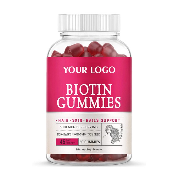 Biotin Gummies Manufacturer - Private Label Hair Growth