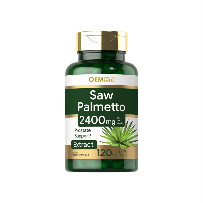 Saw Palmetto Capsules Supplier - OEM Women Hair Growth